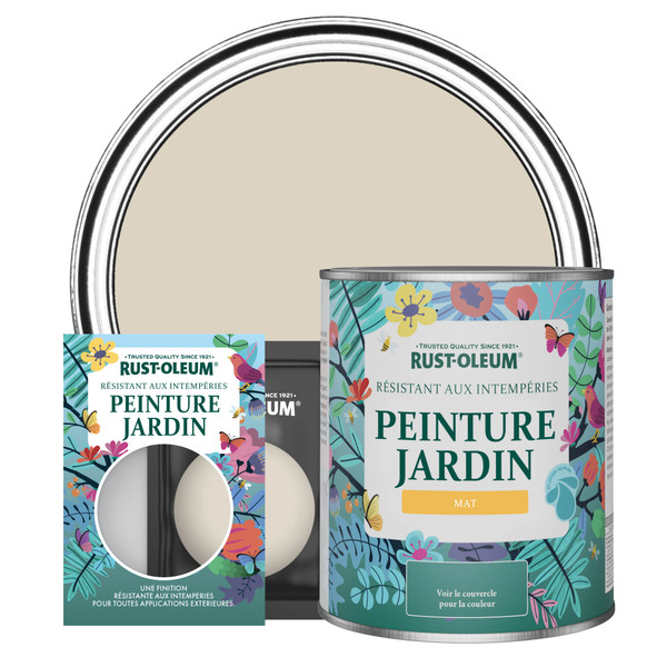 Peinture Jardin, Finition Mat - Jute