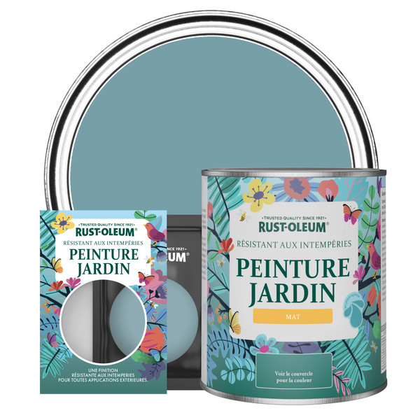 Peinture Jardin, Finition Mat - Océan