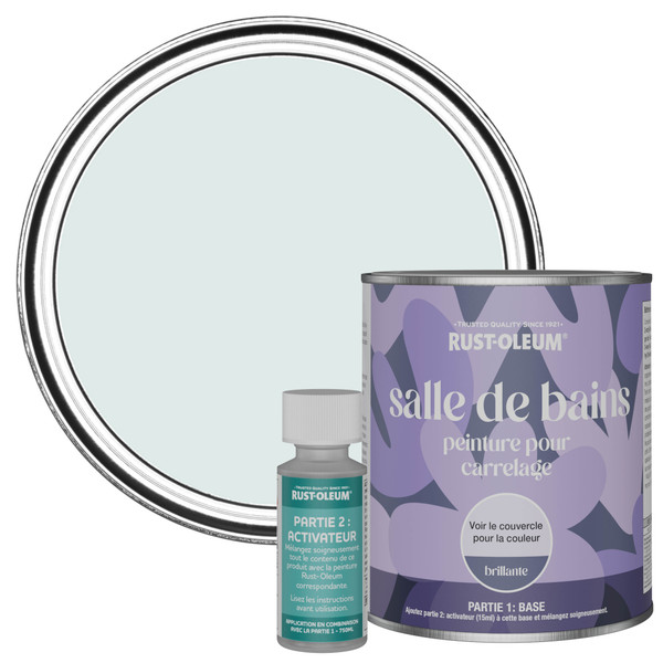 Peinture pour Carrelage de Salle de Bain, Finition Brillante - Marcella 750ml