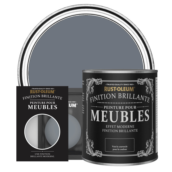 Peinture pour Meubles Brillante - Gris Marine