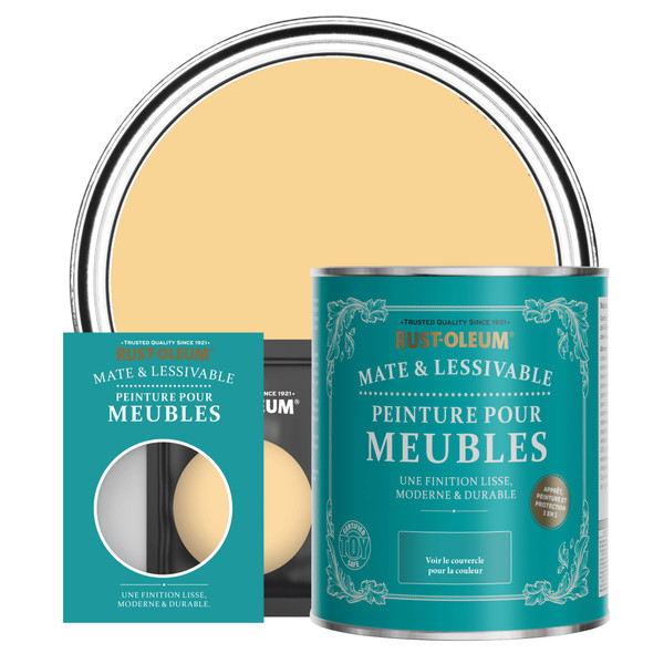 Peinture pour Meubles Mate & Lessivable - Moutarde