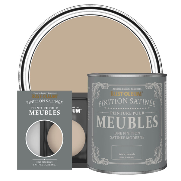 Peinture pour Meubles Finition Satinée - Caramel Salé