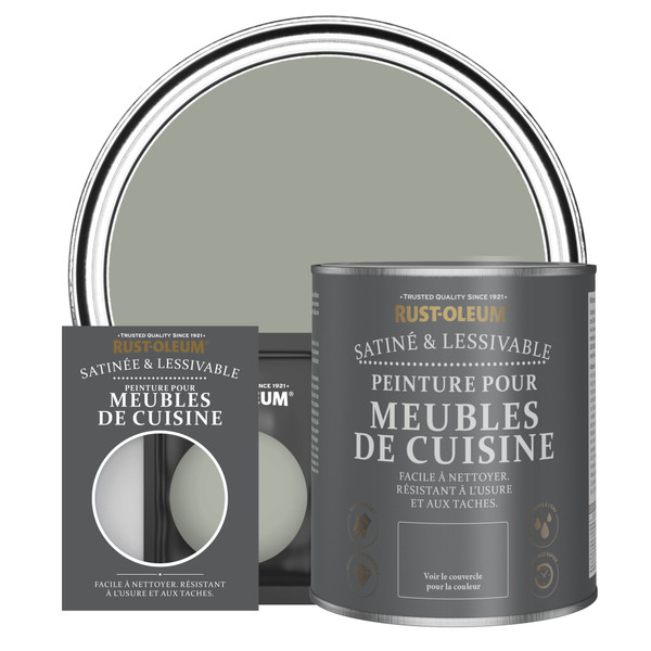 Peinture pour Meubles de Cuisine, Finition Satinée - Feuille de Thé