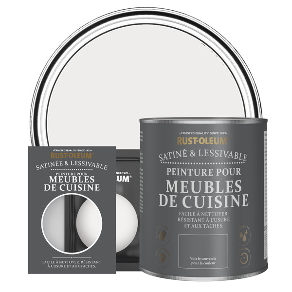 Peinture pour Meubles de Cuisine, Finition Satinée - Fleur