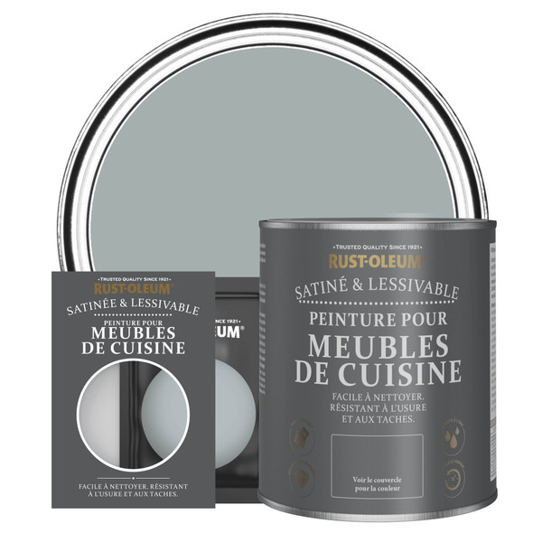 Peinture pour Meubles de Cuisine, Finition Satinée - Gris Minéral