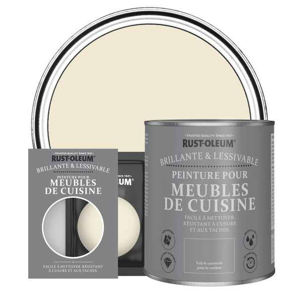 Peinture pour Meubles de Cuisine, Finition Brillante - Calcaire