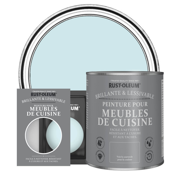 Peinture pour Meubles de Cuisine, Finition Brillante - Eucalyptus