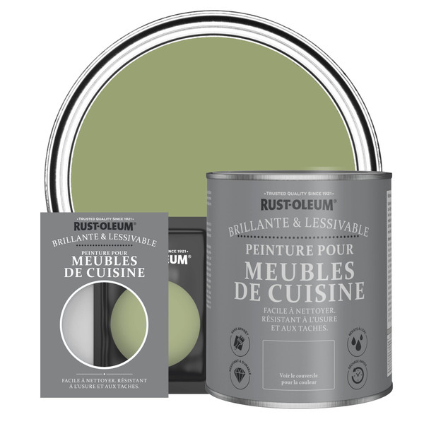 Peinture pour Meubles de Cuisine, Finition Brillante - Terrain Connu