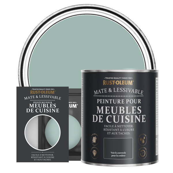 Peinture pour Meubles de Cuisine, Finition Mate - Bleu littoral