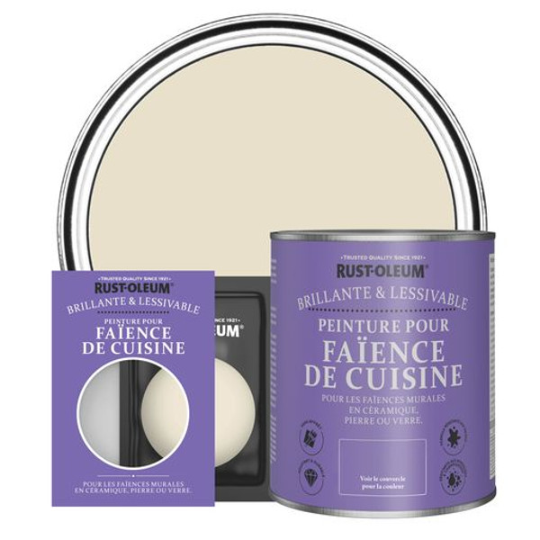 Peinture pour Faïence de Cuisine, Finition Brillante - Écume