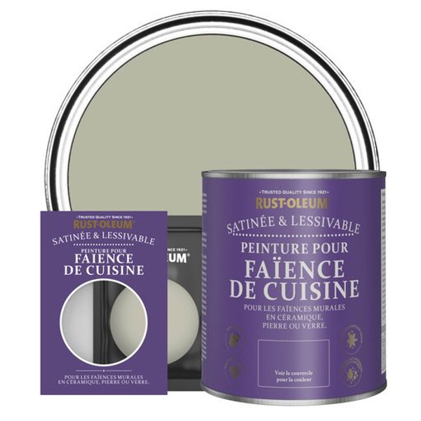 Peinture pour Faïence de Cuisine, Finition Satinée - Grège