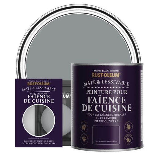 Peinture pour Faïencede Cuisine, Finition Mate - Anthracite