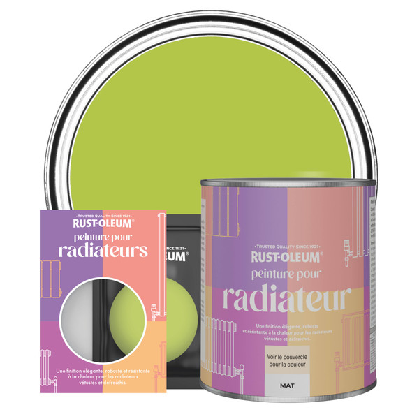 Peinture pour Radiateur, Finition Mate - Citron Vert