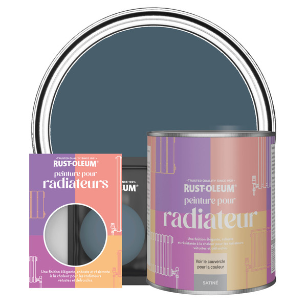 Peinture pour Radiateur, Finition Satinée - Bleu Dessin