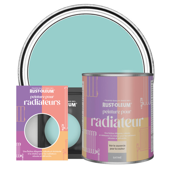Peinture pour Radiateur, Finition Satinée - Bleu-vert