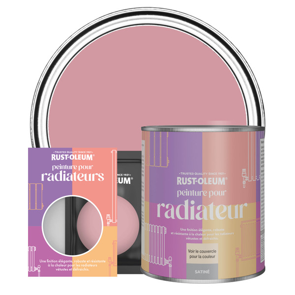 Peinture pour Radiateur, Finition Satinée - Rose Antique