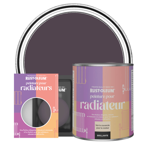 Peinture pour Radiateur, Finition Brillante - Jus de raisin