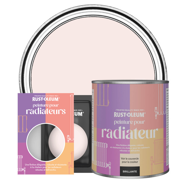 Peinture pour Radiateur, Finition Brillante - Rose de Chine