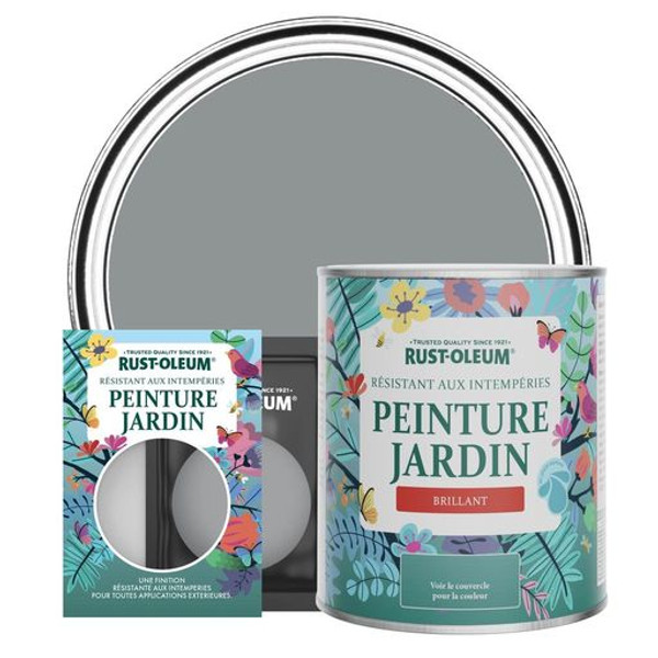 Peinture Jardin, Finition Brillante - Anthracite Moyen