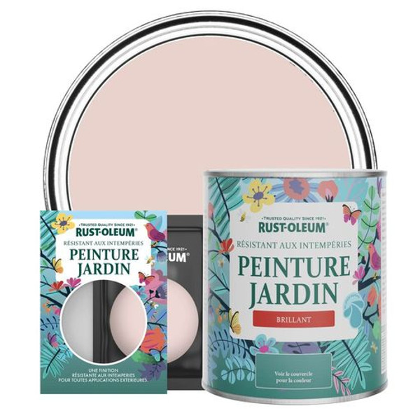 Peinture Jardin, Finition Brillante - Champagne Rosé