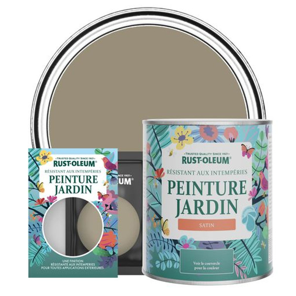 Peinture Jardin, Finition Satinée - Café Deluxe