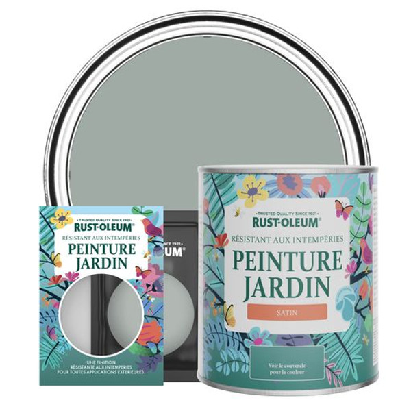 Peinture Jardin, Finition Satinée - Gris Urbain