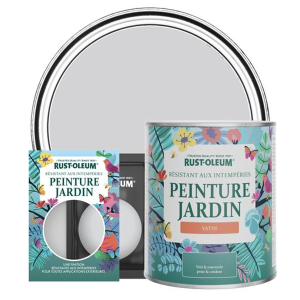 Peinture Jardin, Finition Satinée - Ombre Lilas