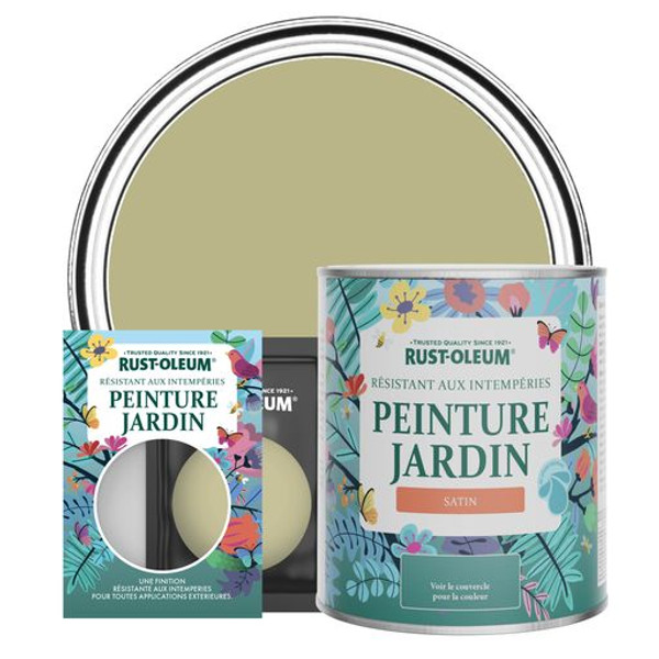 Peinture Jardin, Finition Satinée - Vert Sauge