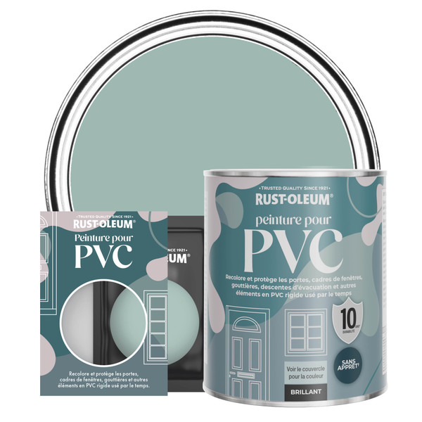 Peinture pour PVC, Finition Brillante - Bleu littoral