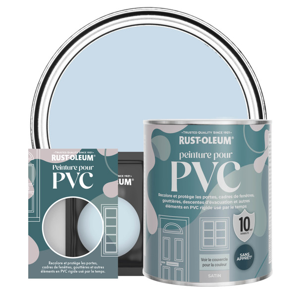 Peinture pour PVC, Finition Satinée - Ciel Bleu