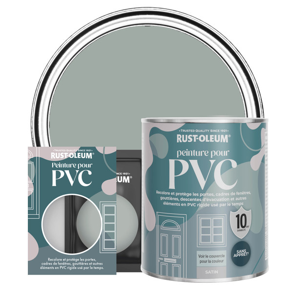 Peinture pour PVC, Finition Satinée - Gris Urbain