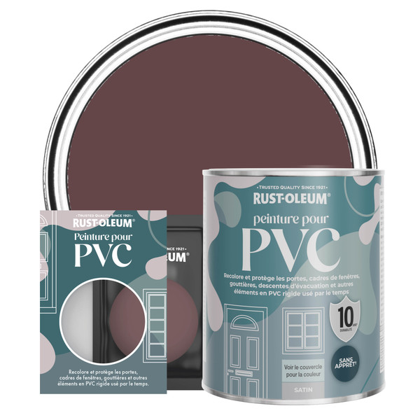 Peinture pour PVC, Finition Satinée - Mûre