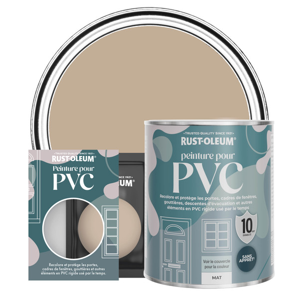 Peinture pour PVC, Finition Mate - Caramel Salé