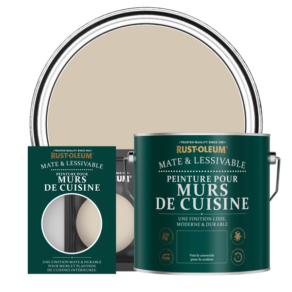 Peinture pour Murs de Cuisine, Finition Mate - Caramel