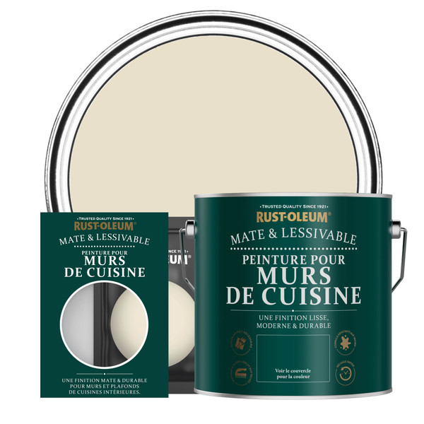 Peinture pour Murs de Cuisine, Finition Mate - Écume