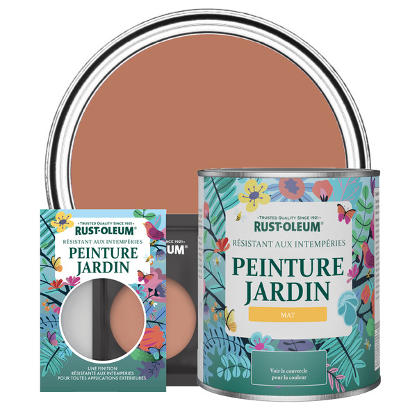 Peinture Jardin, Finition Mat- Sienne