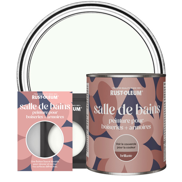 Peinture pour Boiseries & Armoires de Salle de Bains, Finition Brillante - Immobile