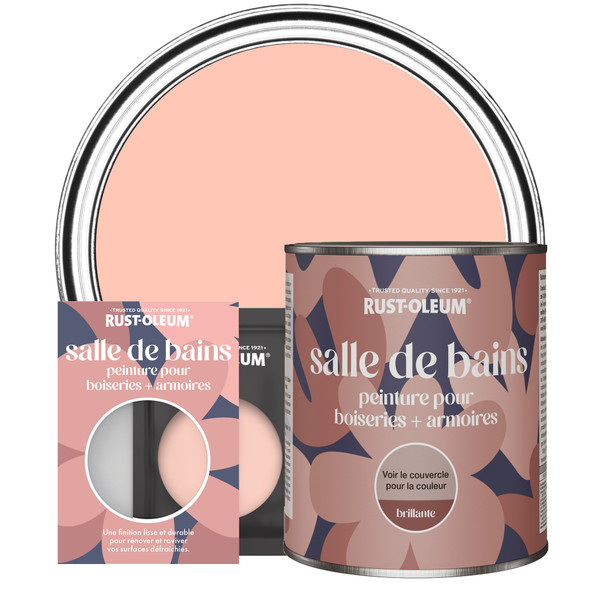 Peinture pour Boiseries & Armoires de Salle de Bains, Finition Brillante - Étoile de mer