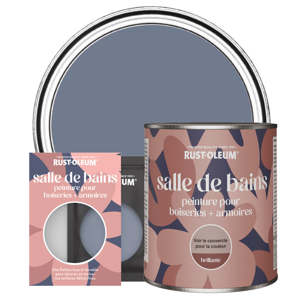Peinture pour Boiseries & Armoires de Salle de Bains, Finition Brillante - Hush
