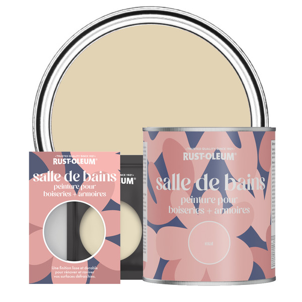 Peinture pour Boiseries & Armoires de Salle de Bains, Finition Mate - Sandhaven