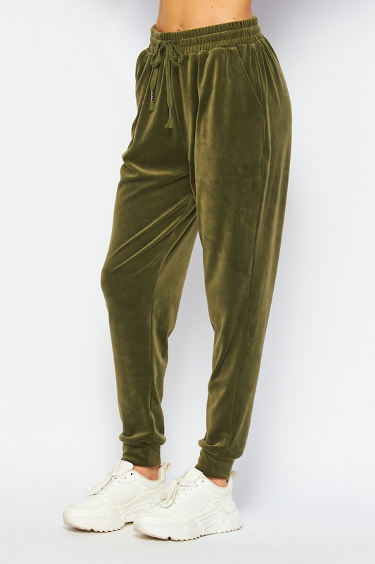 Velour Comfy Plus Size Joggers