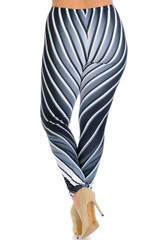 Creamy Soft Contour Body Lines Plus Size Leggings - Signature