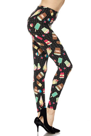 Buttery Smooth Delicious Summer Treats Leggings