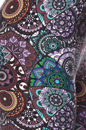 Buttery Soft Fashion Mandala Kids Leggings
