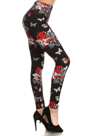 Buttery Smooth Butterfly Bloom Leggings