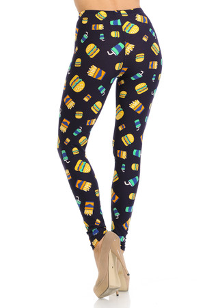 Buttery Smooth Fast Food Leggings