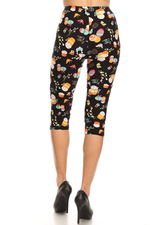Buttery Soft Easter Extravaganza Plus Size  Capris