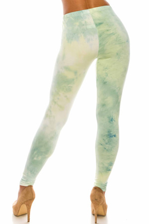 Buttery Smooth Mint Tie Dye Leggings