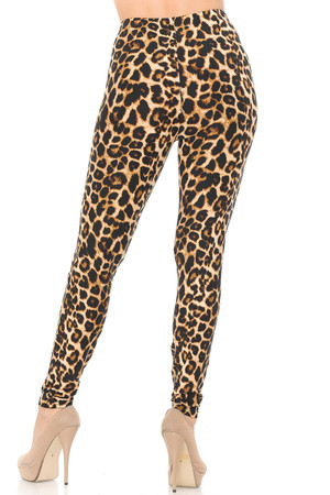 Buttery Smooth Bold and Beautiful Leopard Plus Size Leggings