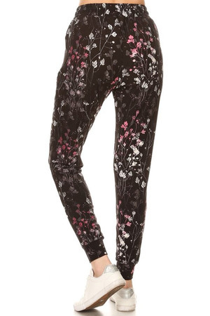 Buttery Soft Dainty Floral Blossom Joggers